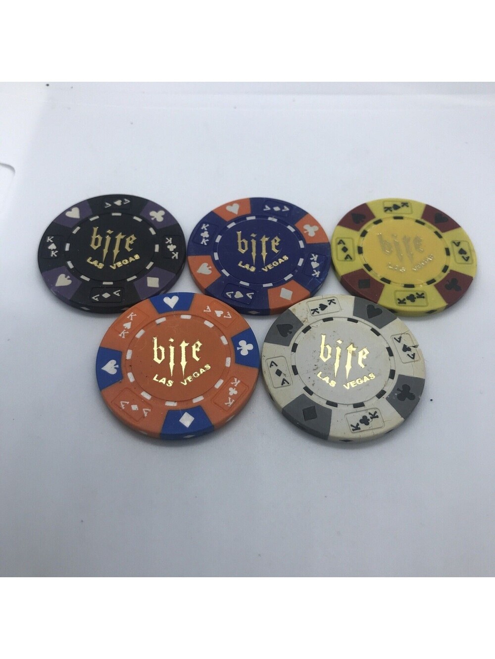 Bite And Beyond Poker Chips Las Vegas Show Vampire Rock Strip Stratosphere